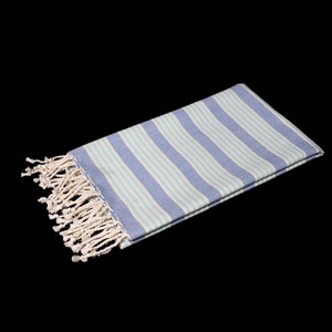Magnifiques ensembles de serviettes Fouta rayées en coton éponge 100% – Modèle le plus vendu – Fournisseurs indiens - Product Image 4