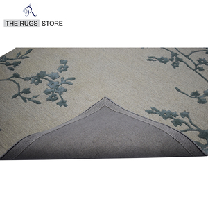 Handmade Moroccan Abstract Wool <b>Rug</b> High <b>Pile</b> Washable for Living Room and Office - Product Image 6