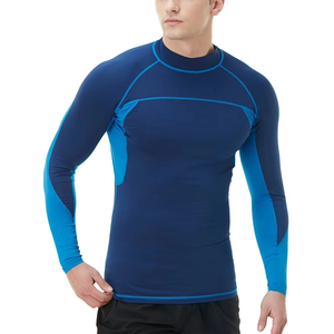 Prix de gros Fabricant Vêtements de sport Rash Guard pour hommes en matériau durable et respirant, anti-plis, Rash Guard de compression pour hommes - Product Image 4