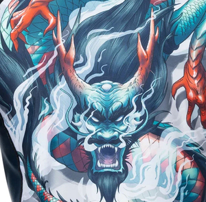 Camiseta de Compresión de Manga Larga para Hombre, Transpirable, Resistente, con Estampado Digital, de Poliéster/Nailon, de Secado Rápido y Ecológica, de Alta Calidad OEM - Product Image 4