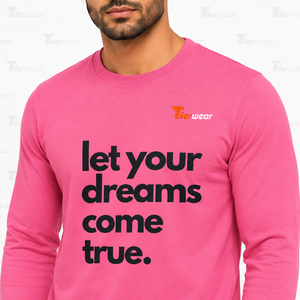 Mens <b>Moisture</b> <b>Wicking</b> Long Sleeve <b>T</b> <b>Shirts</b> Quick Dry Performance Fabric Crew Neck Full Sleeve 100% Cotton Eco-Friendly Sport - Product Image 5