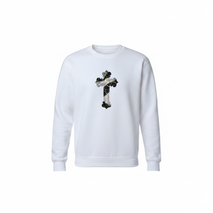 เสื้อสเวตเชิ้ตผ้าฝ้ายฟลีซ 100% ระบายอากาศได้ดี สไตล์สตรีทแวร์ วินเทจ พิมพ์ลายดิจิทัล น้ำหนัก 300 กรัม คุณภาพสูง ราคาถูก มีความต้องการสูง - Product Image 1