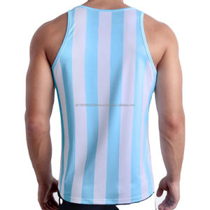 Débardeur pour homme personnalisé, polyester doux, tendance, bicolore, style formel pour l'été, disponible en toutes tailles, personnalisable - Product Image 6