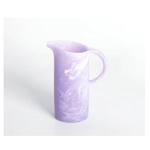 Contemporary Handmade Resin Beverage Jug with Resin Jug Finish Decorative Water Jug for Modern Dining and Kitchen Styling - Product Image 2