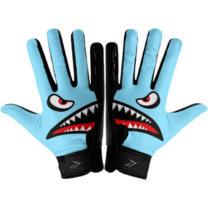 Guantes de Fútbol Americano para Jóvenes, Niños y Niñas, Impermeables, Ligeros, con Agarre de Silicona Adhesiva, Transpirables, Ajuste Flexible, Logotipo de Equipo Personalizado - Product Image 2