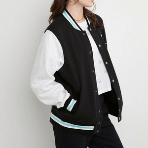 Wholesale OEM Custom Raw <b>Winter</b> 100% Wool Women's Varsity <b>Jacket</b> Plus Size Eco-Friendly Breathable Basketball - Product Image 5