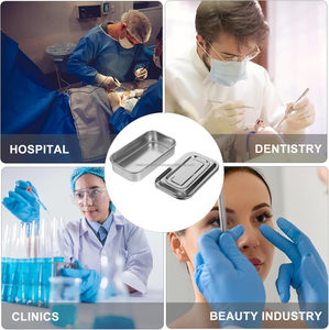 Boîte de rangement pour instruments chirurgicaux certifiée CE ISO, en acier inoxydable, pour usage dentaire et médical, vente en gros, support OEM et étiquette privée - Product Image 5