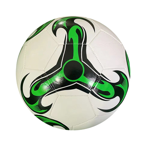 Ballon de football noir de qualité export pour l'entraînement, vente en gros, fournisseur OEM d'équipements sportifs - Product Image 2