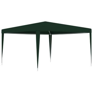 Tenda Portatile 13x13 ft in Polietilene Verde per Matrimoni e Feste - Product Image 2