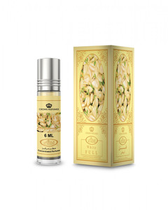 Huile de parfum concentrée Al Rehab White (6 ml) - Parfum floral fruité boisé à la rose pour hommes et femmes, export et vente en gros - Product Image 5