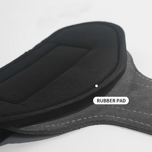 Unisex Leather Hand Grip for Weightlifting Gym Padded Palm Grips for Pull Ups Rows Fitness Training Gear Supplier - Product Image 3