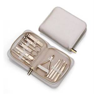 7 In 1 Stainless Steel Nail <b>Kit</b> With Scissors And File Portable <b>Manicure</b> Set In Bag Classic Style For Adult - Product Image 2