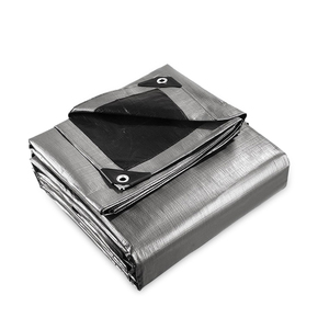 Bâche en PE Noir Argenté Robuste, Imperméable, Haute Durabilité, Couleurs Personnalisables, Tailles Variées, Grande Capacité de Couverture - Product Image 2