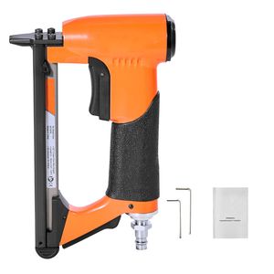 Pistola Sparagraffette Pneumatica Calibro 21 Serie 80 per Filo Sottile, Graffatrice per Tappezzeria con Corona da 1/2" e Lunghezza 1/4" 5/8", Max 150 Pezzi, Sparagraffette ad Aria - Product Image 1