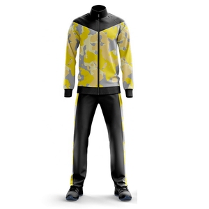Performance Training Sport Tracksuit <b>Custom</b> OEM Logo Sublimation Manufacturing 100% Polyester Team Wear For Men Athletes Plus - Product Image 2