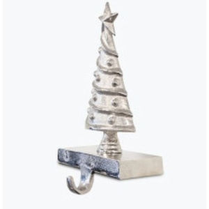 Christmas <b>Stocking</b> <b>Holder</b> For Hanging Decorative Use Xmas <b>Stocking</b> <b>Holder</b> For Fireplace Use IN Wooden Texture Finish - Product Image 4
