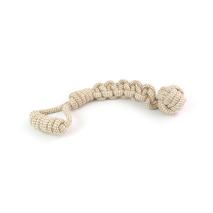 Jouet pour chien Yommy, balle naturelle nouée à la main, 38 cm - Product Image 2