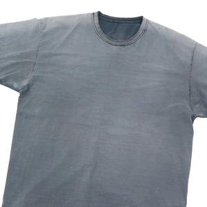 High Quality Men's Heavy Premium Sunfaded Vintage Washed Grey T Shirt Oversized Heavyweight Cotton Custom Logo Bulk T-shirt - Product Image 5