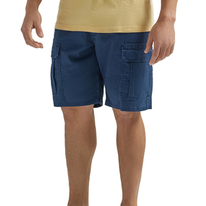 Wholesale Custom Casual Cargo Shorts 100% Cotton Elastic Waist Canvas Knee Length Men's Working Fashion Shorts - Product Image 3