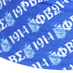 Phi Beta Sigma <b>Reversible</b> <b>Bucket</b> <b>Hat</b> for Men Lightweight Comfortable Fit Premium Fabric Greek Fraternity Apparel Casual Wear - Product Image 5