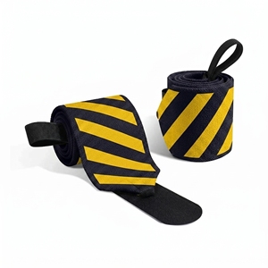 Achetez des bandages de poignet imprimés par sublimation pour la musculation, en mélange de polyester, pour l'entraînement en salle de sport. - Product Image 3