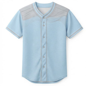 Maillot de baseball moderne à manches courtes, léger, avec numéro de joueur, pour le baseball et les équipes - Product Image 1