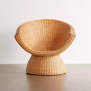 Chaise de méditation au sol en rotin durable pour les activités de yoga, bon prix, personnalisation sur demande - Product Image 2