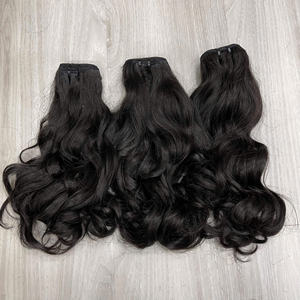 Produit le plus vendu : Tissage de cheveux humains noirs naturels, cheveux vietnamiens bruts, sans nœuds, sans perte, cuticules intactes, vente en gros SDD - Product Image 5