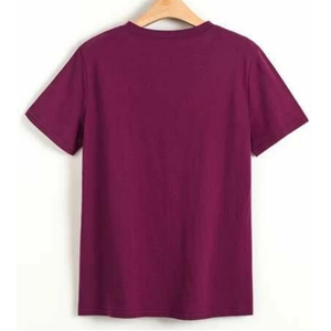 T-shirt en coton 100% de haute qualité 180g, impression de logo personnalisée, uni, unisexe, homme femme, t-shirt lourd vierge, vente en gros - Product Image 5