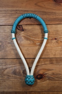 Bosal en cuir tressé Western, équipement d'équitation durable, léger et multifonctionnel, prêt à être expédié. - Product Image 2