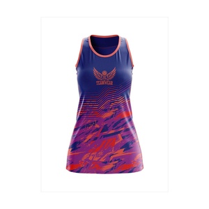 Custom Netball Uniforms Polyester Breathable Lightweight Fabric Netball Uniform <b>Dress</b> For Competitive Women Teams - Product Image 5