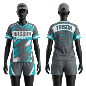 Uniforme de handball pour femmes en polyester interlock 180 GSM de qualité supérieure, respirant, à séchage rapide, avec panneaux orange et turquoise, uniforme de handball personnalisé par sublimation - Product Image 6