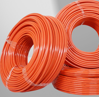 Tuyaux PERT flexibles jaunes de 16-32 mm fabriqués en Chine pour les systèmes de chauffage au sol des hôtels, utilisation eau chaude/froide, certifiés CE ISO