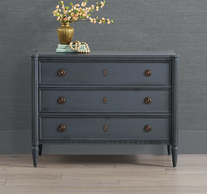 Commode élégante et moderne en bois de mahogany massif, armoire de rangement élégante pour chambre à coucher, meubles contemporains pour la maison - Product Image 3