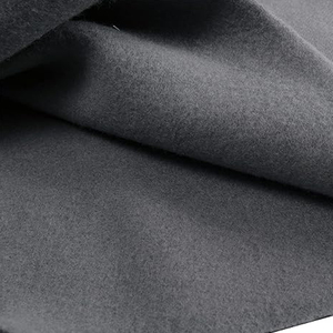 Oversized Hooded Crop <b>Sweatshirt</b> Solid Gray Cotton Fleece Casual Autumn Wear Regular <b>Sleeve</b> Unisex Knitted - Product Image 6