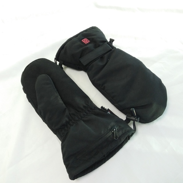 Factory OEM Men Women Rechargeable Battery Heated Mittens for Winter Skiing Skating Snow Camping Hiking