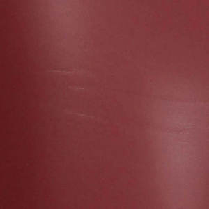 Leggings droits taille haute bordeaux en cuir véritable pour femme, style streetwear, hiver, longueur intégrale, taille élastique, devant plat - Product Image 5