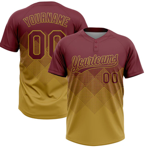 <b>Baseball</b> Softball Uniform Two Button <b>Baseball</b> Softball Jersey Uniform Youth Adults Men Women Sportswear Manufacturer - Product Image 4