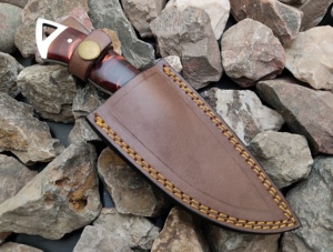 Couteau utilitaire à lame fixe en acier inoxydable pour le camping, la chasse, la randonnée, la pêche et les activités de plein air générales - Product Image 5