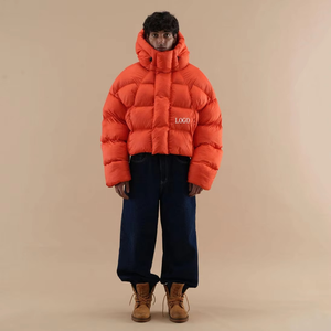 Chaqueta acolchada premium para hombre, diseño elegante, a prueba de viento, abrigo cálido, material suave, ropa de moda casual de invierno. - Product Image 4