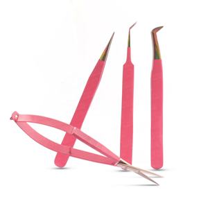 beauty accessories tool for women precision eyelash color tweezers easy to use durable material non corrosive tool - Product Image 2