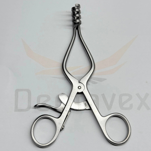 Retractor Autoretráctil Weitlaner 3x4 con Puntas Afiladas de 14 cm, Instrumento Ortopédico de Acero Inoxidable Quirúrgico, Todos los Tamaños por Dentavex - Product Image 2