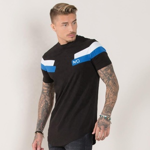 Camiseta de Hombre de Algodón Peinado 100% de Alta Calidad, Estilo Urbano, con Logotipo Personalizado Serigrafiado, Hombros Caídos, Venta al Por Mayor - Product Image 5