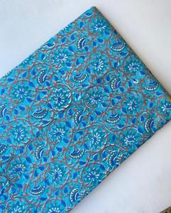 Tela de Algodón Estampada con Flores, 100% Algodón Orgánico, Tela para Confección de Vestidos, Nuevos Diseños Florales - Product Image 2