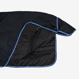 Couvertures d'hiver imperméables et respirantes pour chevaux, doublure en nylon intégrale, garnissage de 0 à 350 grammes, super douces et chaudes, toutes les couleurs - Product Image 3