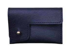 Luxury Genuine Leather Vintage Pop-Up <b>Cardholder</b> Button Closure Polyester Lining Portable Automatic <b>Bank</b> Case Wallet for - Product Image 4
