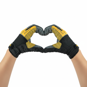 Guantes de Fútbol Americano para Receptor, OEM ODM, Completamente Acolchados, Antideslizantes, con Logotipo Personalizado, Transpirables, para Entrenamiento Deportivo - Product Image 2