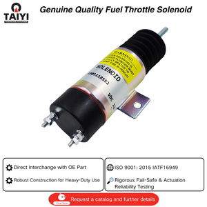 20780GT 71696 Solénoïde d'arrêt de carburant pour nacelles articulées Kubota Condor Genie Grove JLG Miller MP – Sans <span class=keywords><strong>OMQ</strong></span> - Product Image 1