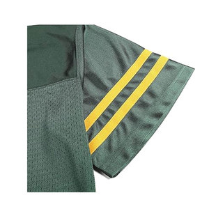เสื้อฟุตบอลอเมริกันแบบพรีเมียม ระเหิดสีด้วยเทคนิคซับลิเมชั่น  โลโก้สั่งทำได้ ผ้าต้านเชื้อแบคทีเรีย แขนสั้น สวมใส่สบาย เหมาะสำหรับเล่นกีฬา - Product Image 5