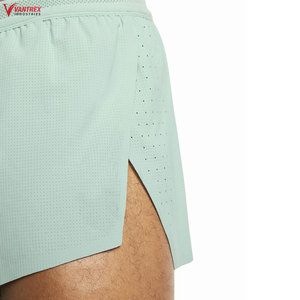 Meilleur prix de gros – Short personnalisé 100 % coton pour homme, style urbain, respirant, avec cordon de serrage, short de sport - Product Image 4